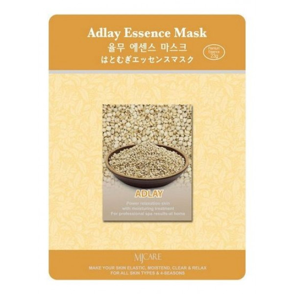 MIJIN Тканевая маска для лица с экстрактом адлая Adlay Essence Mask (23 г)