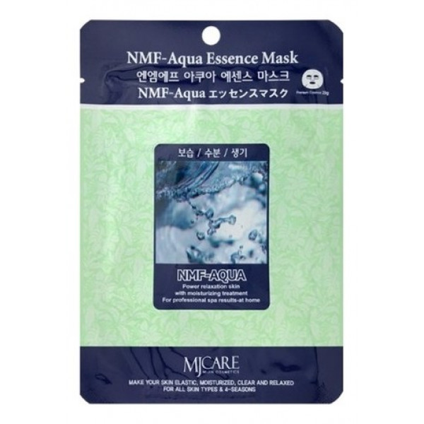 MIJIN Тканевая маска для лица с натуральным увлажняющим фактором NMF-Aqua Essence Mask (23 г)