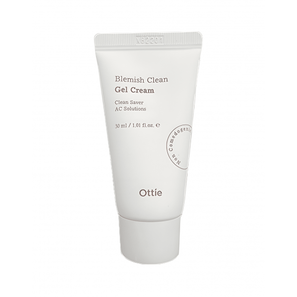 Ottie Крем-гель для проблемной кожи лица c салициловой кислотой Blemish Clean Gel Cream (30 мл)