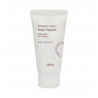 Ottie Очищающая пенка для лица с салициловой кислотой Blemish Clean Foam Cleanser (30 мл)