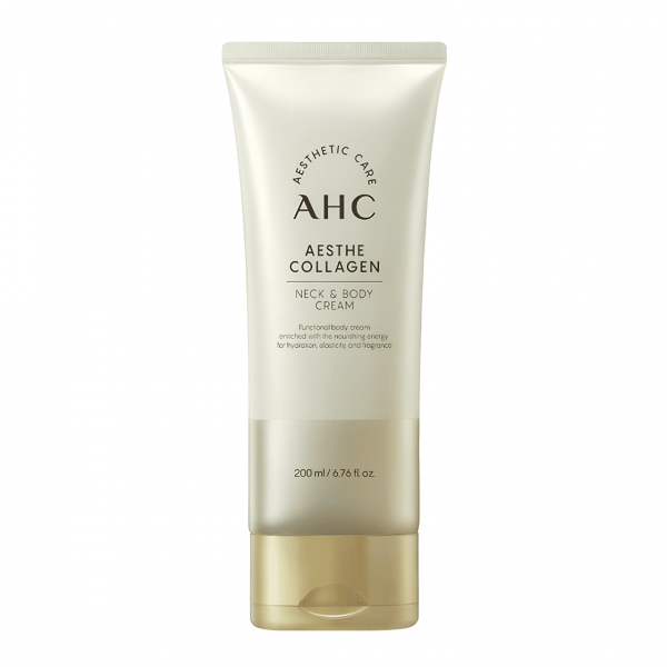 AHC Парфюмированный увлажняющий крем с коллагеном для шеи и тела Aesthe Collagen Neck & Body Cream (200 мл)