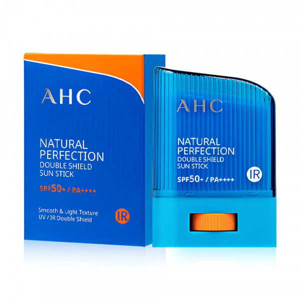 AHC Стойкий солнцезащитный стик для лица Natural Perfection Double Shield Sun Stick SPF50+ PA++++ (14 г)