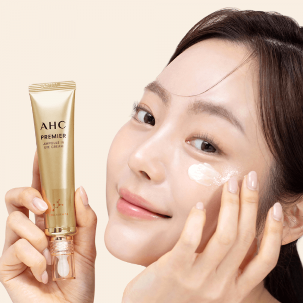 AHC Высокопитательный ампульный крем для кожи вокруг глаз с коллагеном Premier Ampoule In Eye Cream (40 мл)