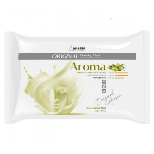 Anskin Антивозрастная альгинатная маска для лица питательная Aroma Modeling Mask (240 г)