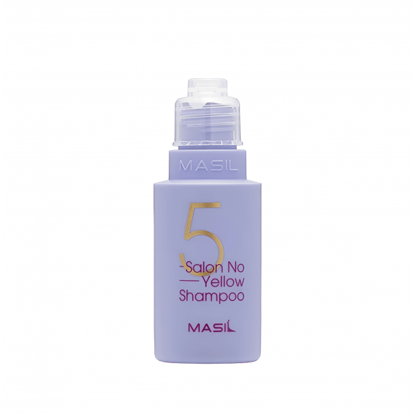 MASIL Тонирующий шампунь для осветленных волос против желтизны 5 Salon No Yellow Shampoo (50 мл)