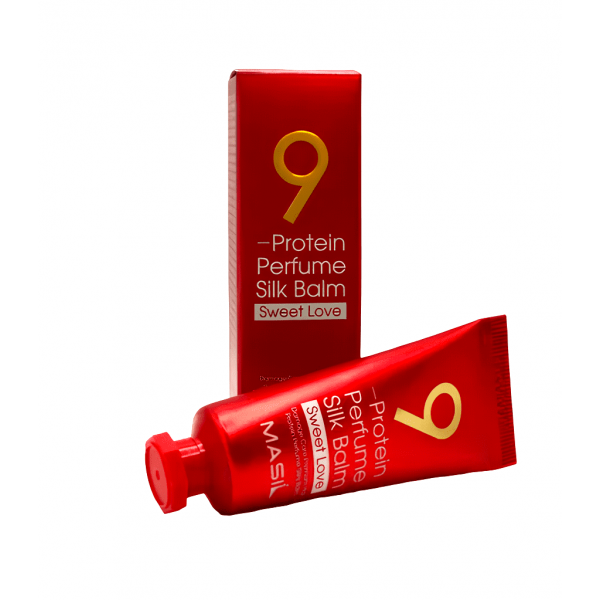 MASIL Несмываемый парфюмированный бальзам для поврежденных волос 9 Protein Perfume Silk Balm Sweet Love (20 мл)