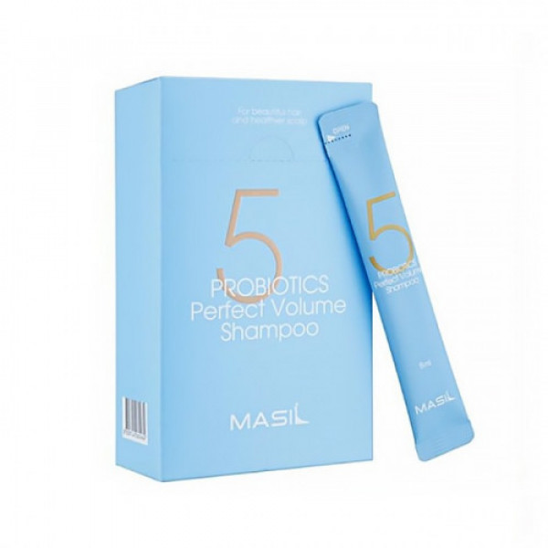 MASIL Шампунь для объема волос с пробиотиками 5 Probiotics Perfect Volume Shampoo (8 мл)