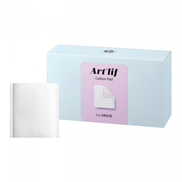The Saem Мягкие хлопковые пэды для очищения лица Art'Lif Cotton Pad (80 шт)