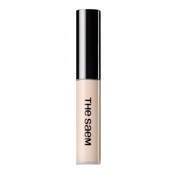 The Saem Жидкий консилер для лица "Холодный бежевый" Cover Perfection Tip Concealer SPF28 PA++ 0.5 Ice Beige (6,5 г)