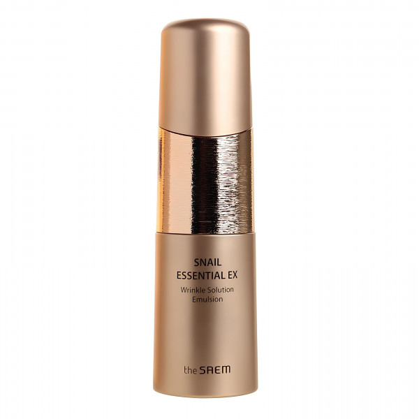 The Saem Антивозрастная эмульсия для лица с муцином улитки Snail Essential EX Wrinkle Solution Emulsion (150 мл)