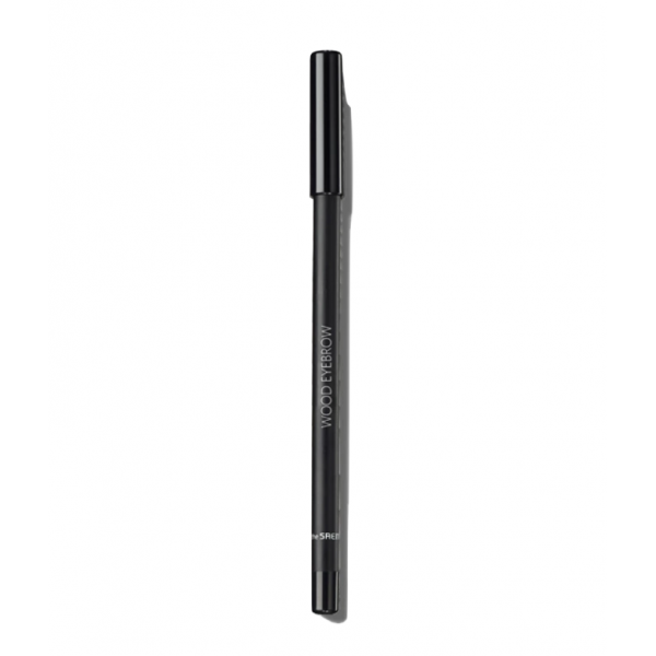 The Saem Черный карандаш для глаз и бровей Saemmul Wood Eyebrow 04.Black (1,8 г)
