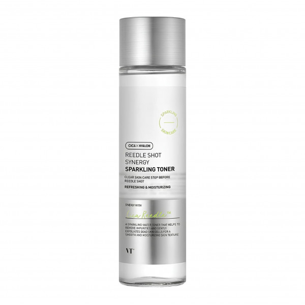 VT Cosmetics Интенсивный лифтинг-тонер для лица с микроиглами Reedle Shot Synergy Sparkling Toner (150 мл)