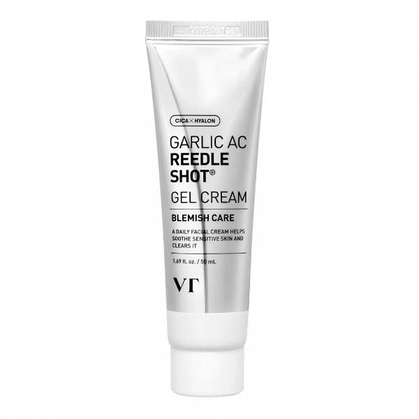 VT Cosmetics Противовоспалительный гель-крем для лица с экзосомами чеснока и микроиглами Garlic AC Reedle Shot Gel Cream (50 мл)
