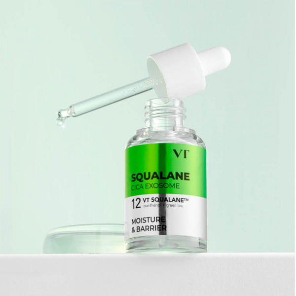 VT Cosmetics Увлажняющая сыворотка для лица со скваланом и экзосомами центеллы S4 Moisture Ampoule (30 мл)