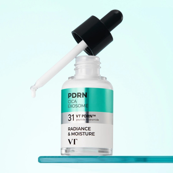 VT Cosmetics Омолаживающая сыворотка для лица с PDRN, пептидами и экзосомами центеллы R5 Firming Ampoule (30 мл)
