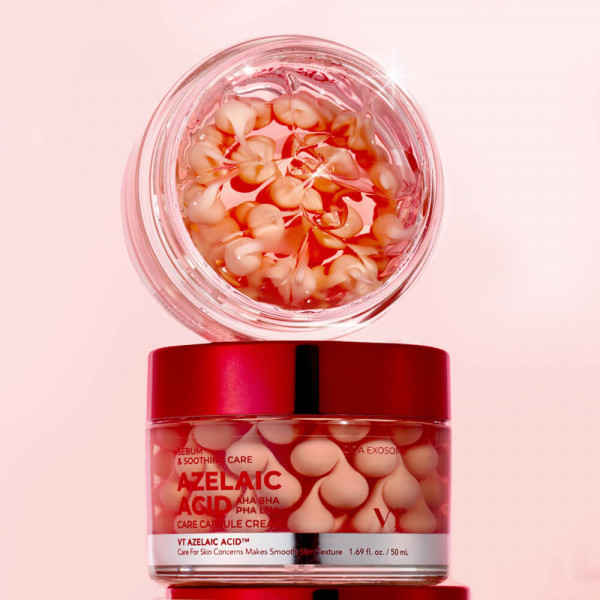 VT Cosmetics Себорегулирующий капсульный крем для лица с азелаиновой кислотой Azelaic Acid Care Capsule Cream (50 мл)