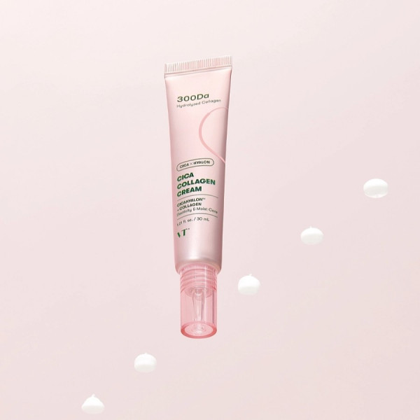 VT Cosmetics Увлажняющий крем для лица с коллагеном и пептидами Cica Collagen Cream (30 мл)