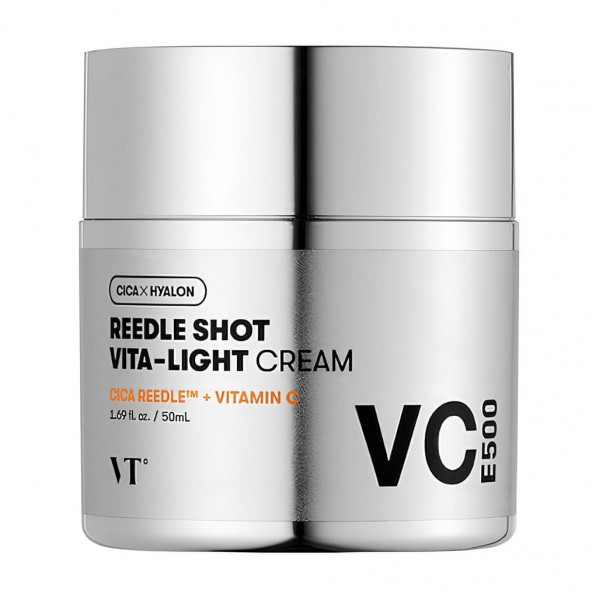 VT Cosmetics Осветляющий крем для лица с витамином Е и микроиглами Reedle Shot Vita-Light Cream (50 мл)
