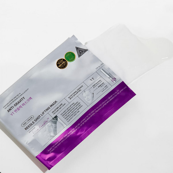 VT Cosmetics Лифтинг-маска для овала лица с микроиглами Reedle Shot Lifting Mask (23 г)