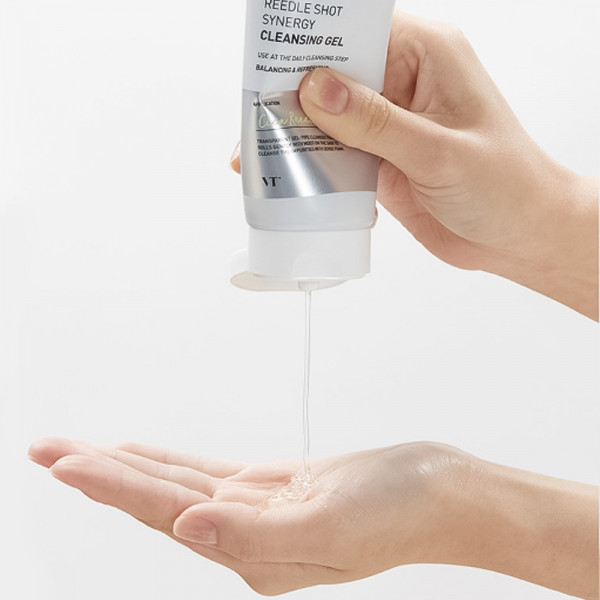 VT Cosmetics Успокаивающий гель для умывания с экстрактом центеллы Reedle Shot Synergy Cleansing Gel (150 мл)