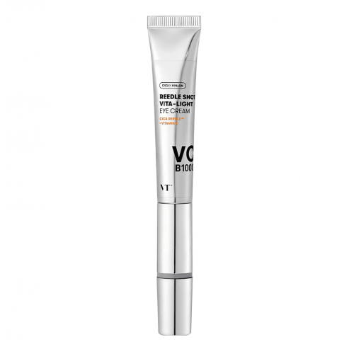 VT Cosmetics Осветляющий массажный крем для кожи вокруг глаз с микроиглами и ниацинамидом Reedle Shot Vita-light Eye Cream (15 мл)