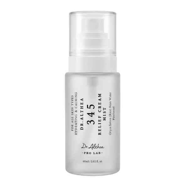 Dr. Althea Успокаивающий крем-мист для лица с гидролатом риса и пантенолом 345 Relief Cream Mist (60 мл)