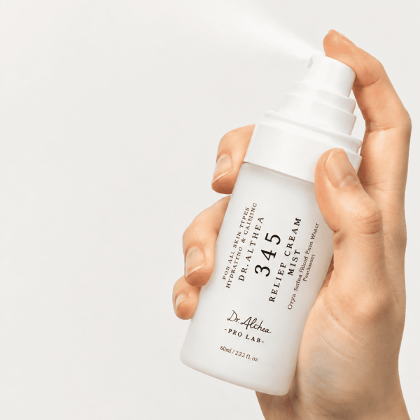 Dr. Althea Успокаивающий крем-мист для лица с гидролатом риса и пантенолом 345 Relief Cream Mist (60 мл)