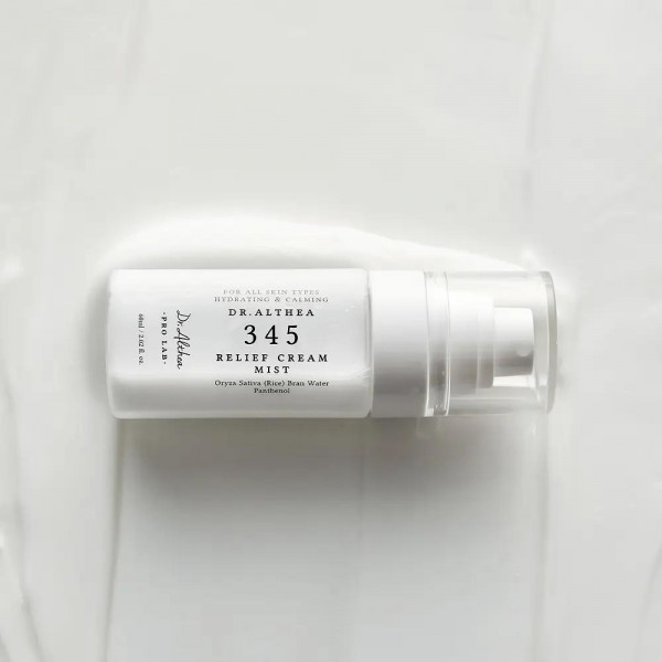 Dr. Althea Успокаивающий крем-мист для лица с гидролатом риса и пантенолом 345 Relief Cream Mist (60 мл)
