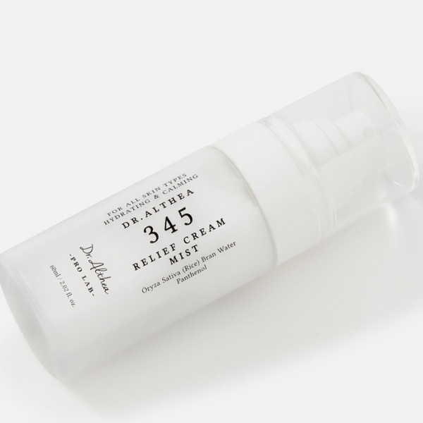 Dr. Althea Успокаивающий крем-мист для лица с гидролатом риса и пантенолом 345 Relief Cream Mist (60 мл)
