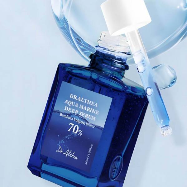 Dr. Althea Ультраувлажняющая сыворотка для лица с PDRN и бамбуковой водой Aqua Marine Deep Serum (30 мл)