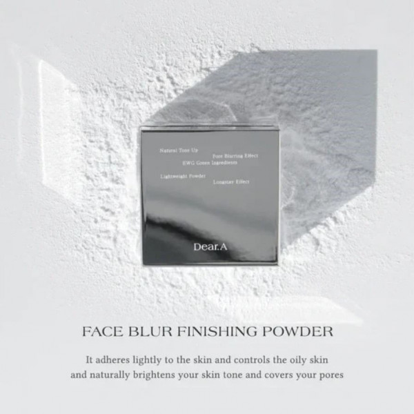 Dear.a (Dr. Althea) Бесцветная пудра для лица Face Blur Finishing Powder (8 г)