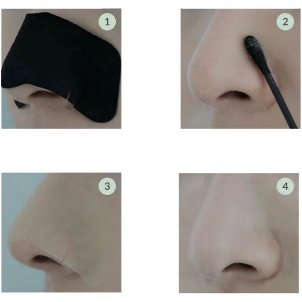 Dr. Althea Двухэтапный набор патчей для носа от черных точек Pro Lab Blackhead Zero 2 Step Nose Patch (3г х 2)
