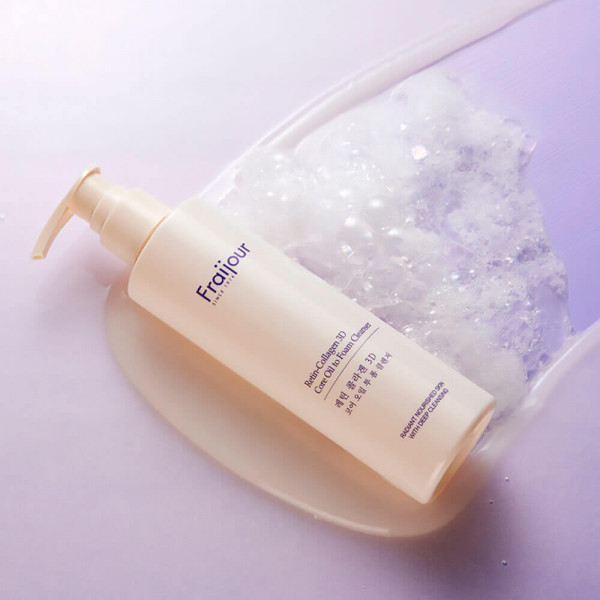 Fraijour Гидрофильное очищающее масло-пенка для умывания лица с коллагеном Retin-Collagen 3D Core Oil to Foam Cleanser (210 мл)