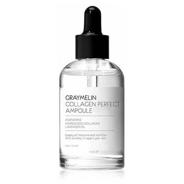 GRAYMELIN Ампульная сыворотка с морским коллагеном 90% Collagen Perfect Ampoule (50 мл)