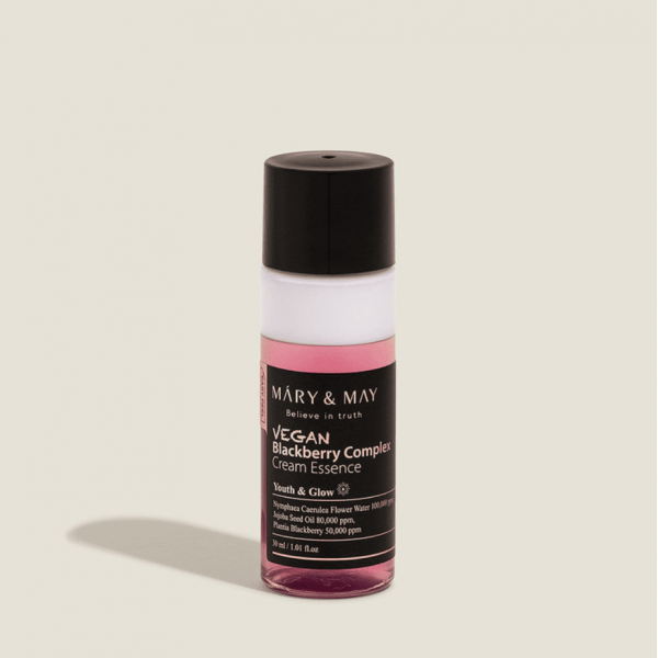 MARY & MAY Крем-эссенция для лица с комплексом из ежевики Vegan Blackberry Complex Cream Essence (30 мл)