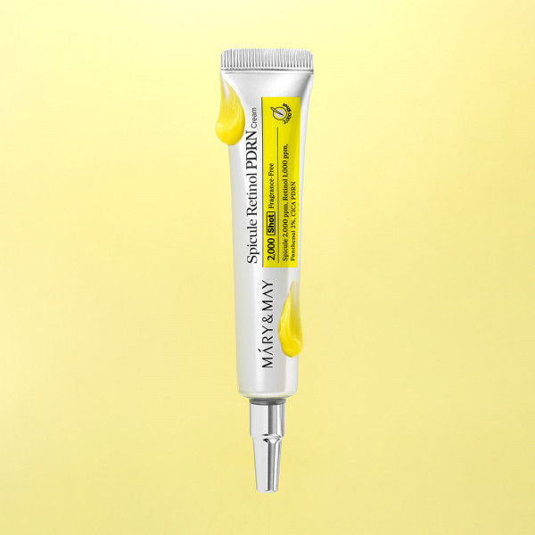 MARY & MAY Интенсивный крем для лица с микро-спикулами, ретинолом и PDRN Spicule Retinol PDRN Cream (15 г)