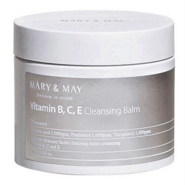 MARY & MAY Очищающий бальзам с витаминами B, C, E Vitamin B.C.E Cleansing Balm (120 г)