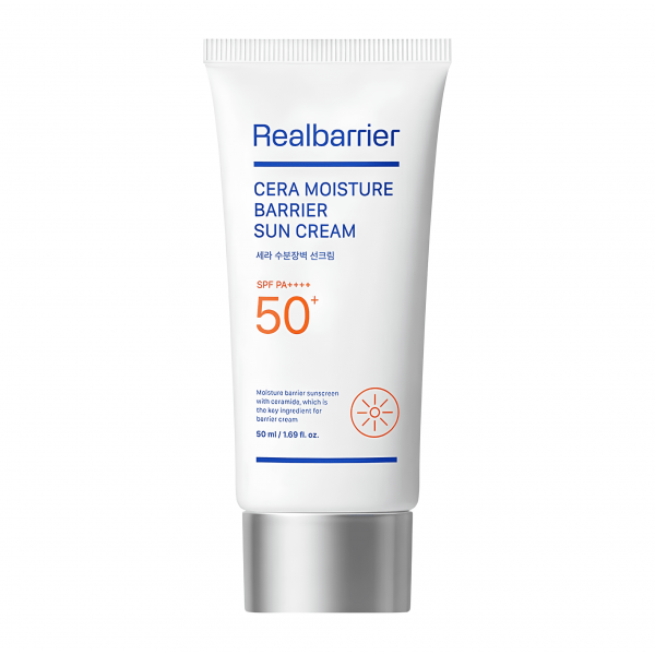 Real Barrier Барьерный солнцезащитный крем для лица Cera Moisture Barrier Sun Cream SPF50+ PA++++ (50 мл)
