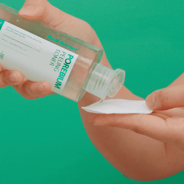 Real Barrier Энзимный пилинг-тонер для борьбы с черными точками Porebium Peeling Toner RENEWAL (305 мл)