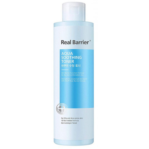Real Barrier Успокаивающий тонер для увлажнения кожи Aqua Soothing Toner (190 мл)