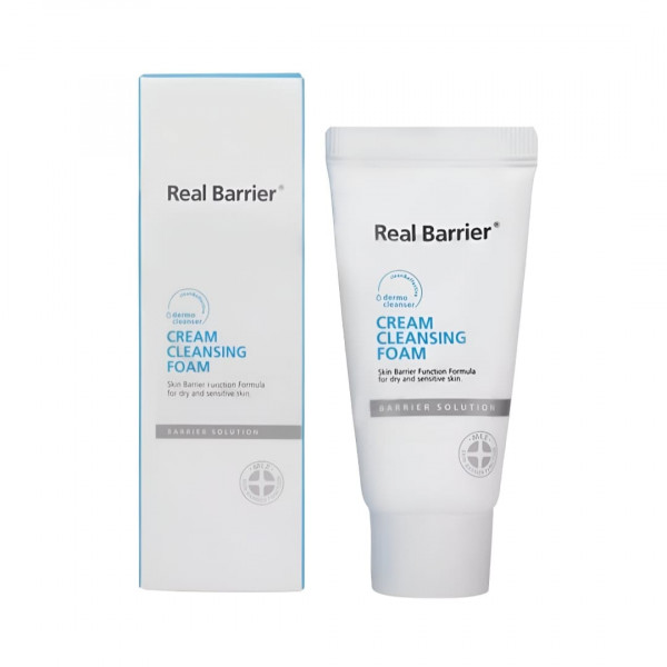 Real Barrier Мягкая кремовая пенка для лица с нейтральным pH Cream Cleansing Foam (30 мл)