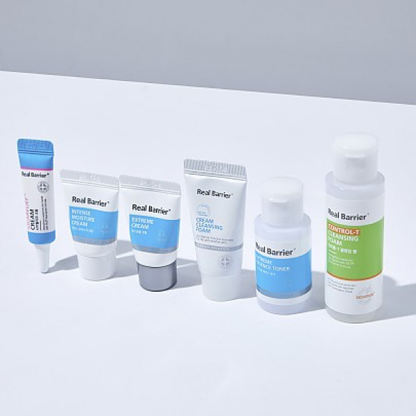 Real Barrier Восстанавливающий набор для чувствительной кожи Essential Kit (50мл + 15мл + 30мл + 10мл + 10мл + 5г)