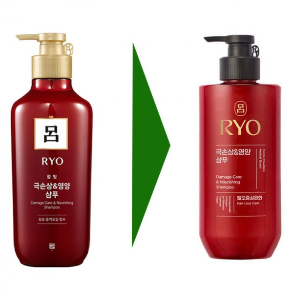 RYO Увлажняющий шампунь для поврежденных волос Damage Care & Nourishing Shampoo (592 мл)