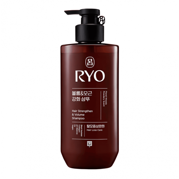 RYO Укрепляющий шампунь для объема волос с кофеином Hair Strengthen & Volume Shampoo (592 мл)
