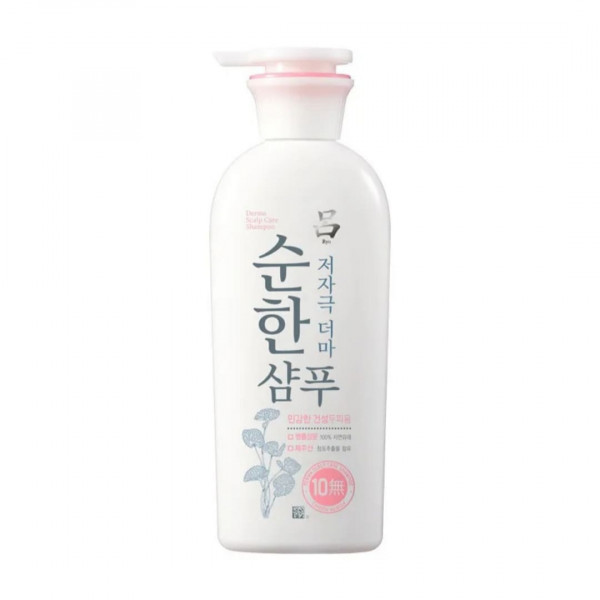 RYO Мягкий бессульфатный шампунь для сухой и чувствительной кожи головы Derma Scalp Care Shampoo For Sensitive & Dry Scalp (400 мл)