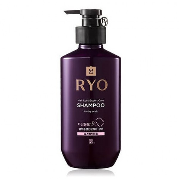Ryo Шампунь против выпадения волос для нормальной и сухой кожи головы (400 мл)