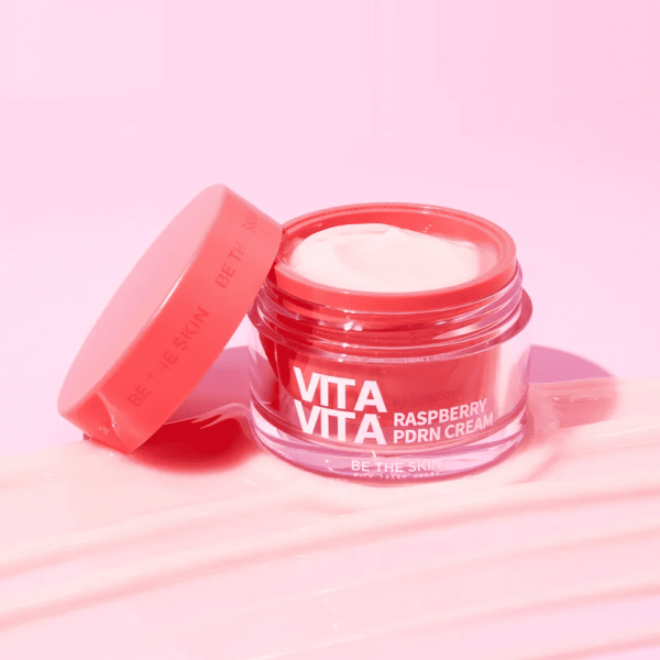 BE THE SKIN Восстанавливающий крем для лица с PDRN и экстрактом малины Vitavita Raspberry PDRN Cream (50 г)