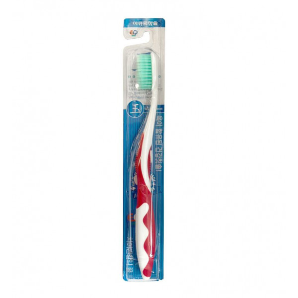 Mashimaro Зубная щётка с наночастицами нефрита Nano Jade Toothbrush