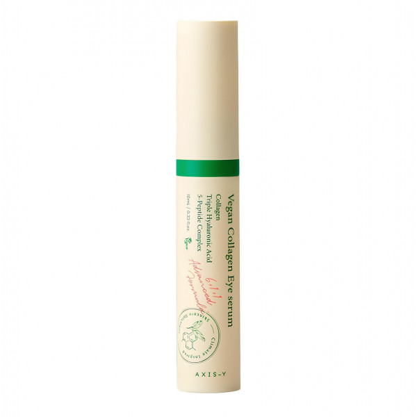 AXIS-Y Пептидная сыворотка для кожи вокруг глаз с массажным аппликатором Vegan Collagen Eye Serum (10 мл)