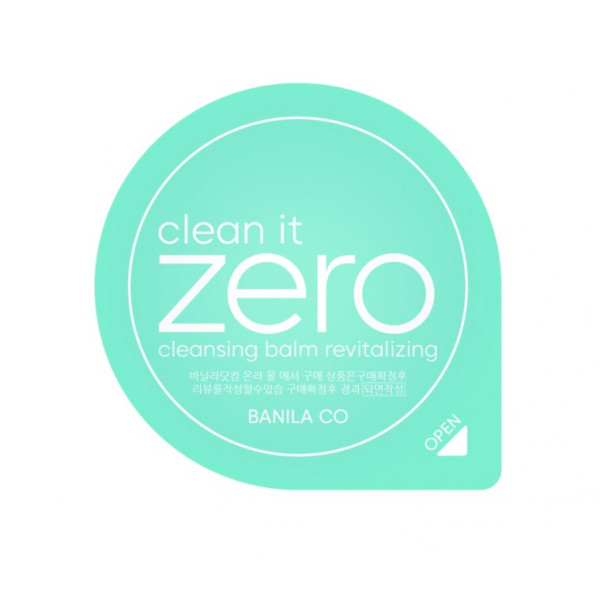 BANILA CO Освежающий бальзам для очищения и снятия макияжа Clean It Zero Cleansing Balm Revitalizing (3 г)